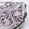ADBG1140 American Darling Hand-Tooled Western Leather Clutch Bag - Genuine Carved Artisan Women Wristlet