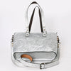 ADBG1141 American Darling Hand Tooled Leather Tote -Western Floral Carved Purse
