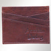 ADCCM102 Hair-On Cowhide Leather Card Holder - Western Slim Wallet