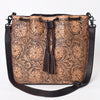 ADBGZ740 Bucket Genuine Western Leather Women Bag