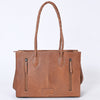 ADBG1158 American Darling Floral Tooled Leather Tote -Western Crossbody Bag