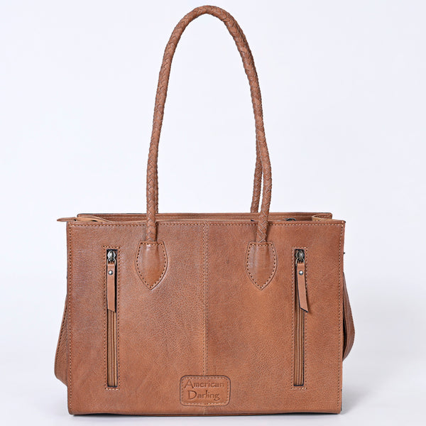 ADBG1158 American Darling Floral Tooled Leather Tote -Western Crossbody Bag