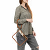 ADBG1159 American Darling Cowhide Clear Bag -Western Wristlet Clutch