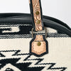 ADBG1161 American Darling Saddle Blanket Tote -Tooled Leather Handbag