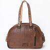 ADBG1162 American Darling Saddle Blanket Tote -Tooled Leather Western Handbag