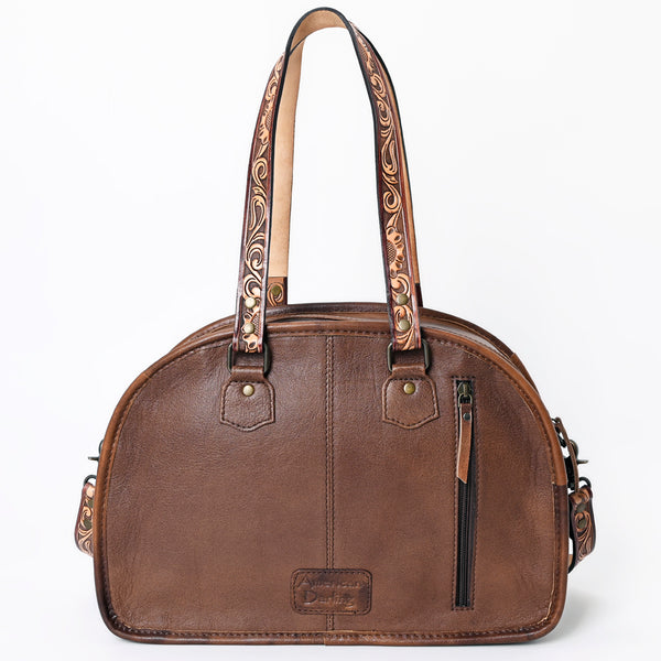ADBG1162 American Darling Saddle Blanket Tote -Tooled Leather Western Handbag
