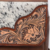 ADBG1165 American Darling Cowhide & Hand Tooled Leather Backpack -Western Travel Bag