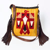 ADBG1167 American Darling Saddle Blanket Fringe Crossbody Bag