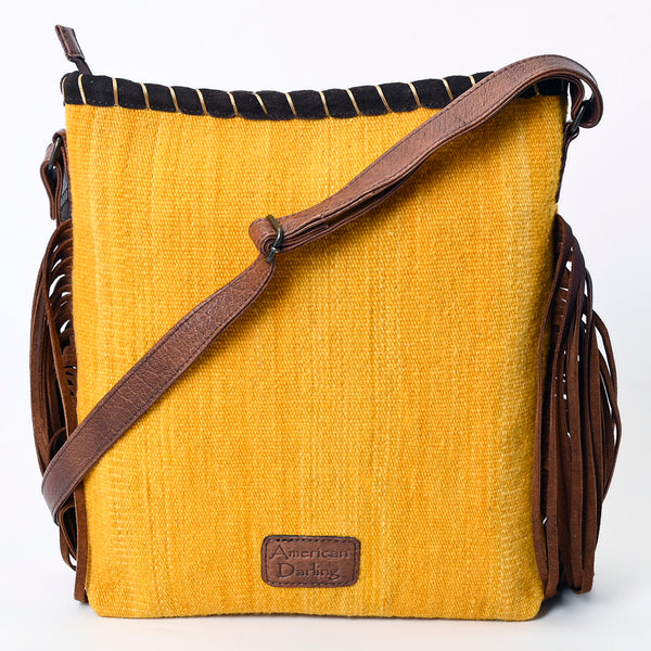 ADBG1167 American Darling Saddle Blanket Fringe Crossbody Bag