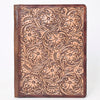 ADBG1169 American Darling Hand Tooled Leather Portfolio -Western Floral Sleeve
