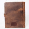 ADBG1170 American Darling Hand Tooled Leather Portfolio -Western Floral Sleeve