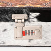 ADBGA300 American Darling Western Hand Tooled Leather Hair-On Cowhide Jewelry Case