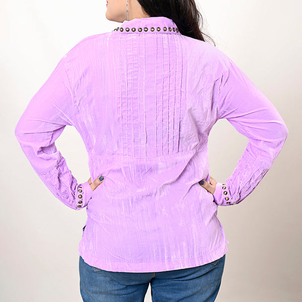 LC-ADSH034 Fabric Women Shirt Dress Tunic Ladies Girl Top