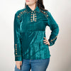 ADSH036 Fabric Women Shirt Dress Tunic Ladies Girl Top