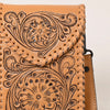 LC-ADBGZ750A Cellphone Holder Genuine Western Leather Women Bag