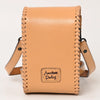LC-ADBGZ750A Cellphone Holder Genuine Western Leather Women Bag
