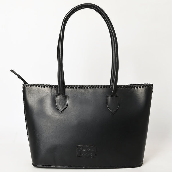 LC-ADBGZ756B Tote Hand Tooled Genuine Western Leather Women Bag