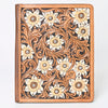 ADBG1185 American Darling Floral Tooled Leather Portfolio Bag -Western Tablet Sleeve