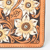 ADBG1185 American Darling Floral Tooled Leather Portfolio Bag -Western Tablet Sleeve