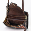 ADBGA393 American Darling Hand Tooled Floral Carved Genuine Leather Small Cross body Bag