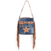 LC-KB534 Large Crossbody Upcycled Canvas Ladies Bag