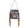 LC-KB534 Large Crossbody Upcycled Canvas Ladies Bag