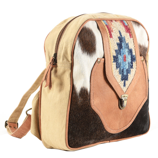 LC-KB576 Backpack Upcycled Canvas Ladies Bag