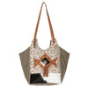 LC-KB611 Tote Upcycled Canvas Ladies Bag