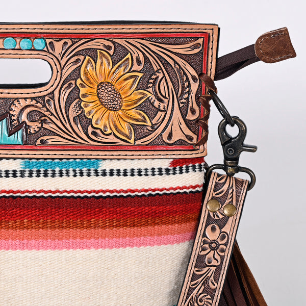 LC-ADBGS146 Crossbody Genuine Western Leather Women Bag Daisy