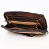 ADBG1189 American Darling Western Organizer Bag Hand Tooled Leather Saddle Blanket