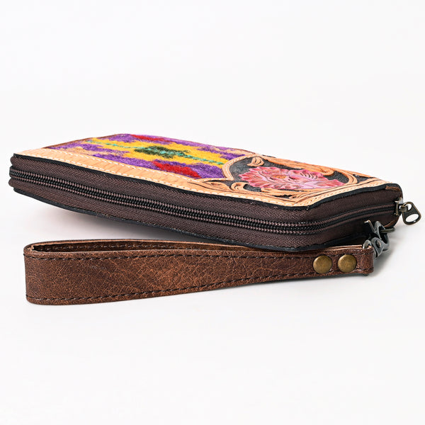 ADBG1189 American Darling Western Organizer Bag Hand Tooled Leather Saddle Blanket