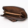 ADBG1189 American Darling Western Organizer Bag Hand Tooled Leather Saddle Blanket