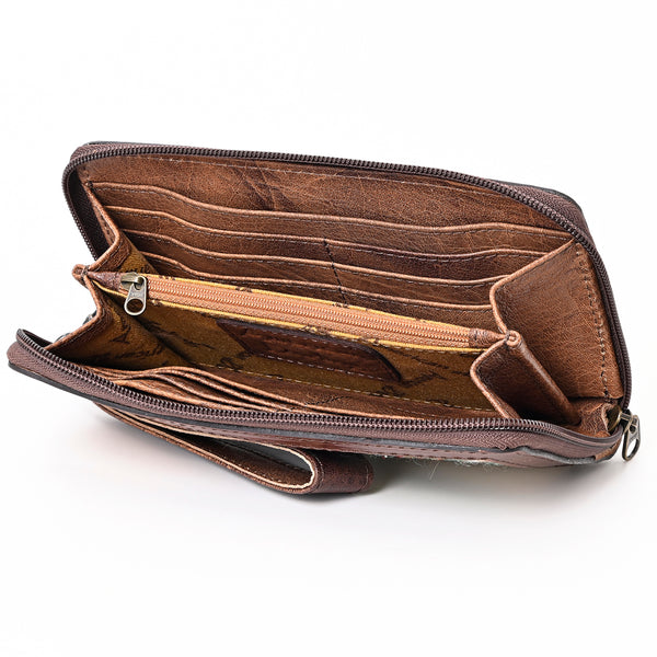 ADBG1189 American Darling Western Organizer Bag Hand Tooled Leather Saddle Blanket