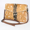 ADBGS178 Envelope Hair-On Genuine Western Leather Women Bag Becca