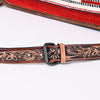 ADBG1033 American Darling Handwoven Saddle Blanket Tote Bag Western Genuine Leather Purse