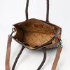 ADBG1158 American Darling Floral Tooled Leather Tote -Western Crossbody Bag