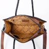 ADBG1158 American Darling Floral Tooled Leather Tote -Western Crossbody Bag
