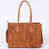 ADBG1158 American Darling Floral Tooled Leather Tote -Western Crossbody Bag