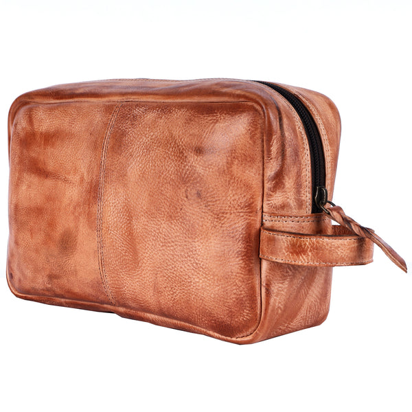 LC-NMBGM137 Toiletry Genuine Leather women bag western Bag