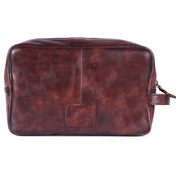 LC-NMBGM137 Toiletry Genuine Leather women bag western Bag