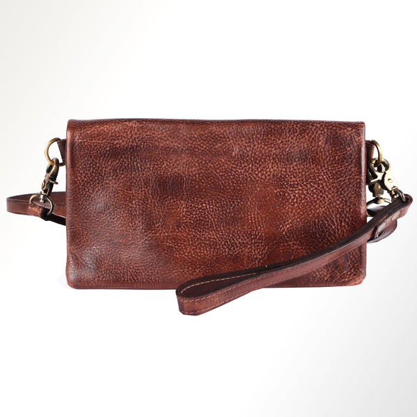 NMBGM140 Wristlet Genuine Leather women bag western Bag
