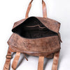 NMBGM142 Duffel Genuine Leather Women Bag Western Handbag