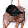 NMBGM142 Duffel Genuine Leather Women Bag Western Handbag