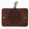 ADBGA406 American Darling Hand Tooled Floral Carved Genuine Leather Card-Holder