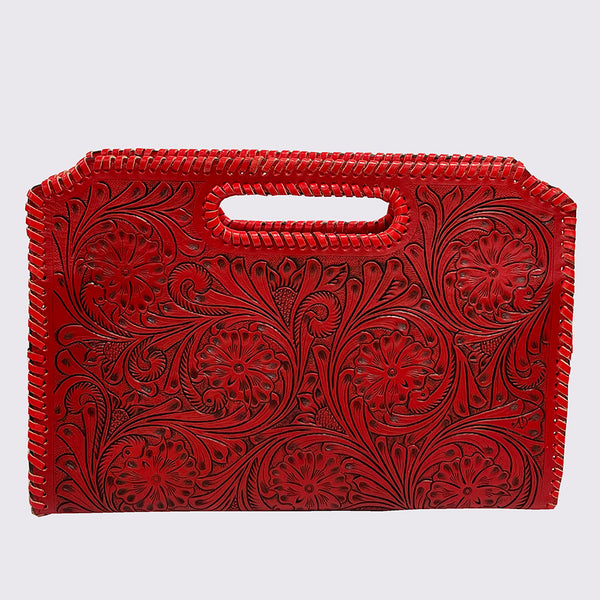 ADBGZ759B Clutch Genuine Western Leather Women Bag