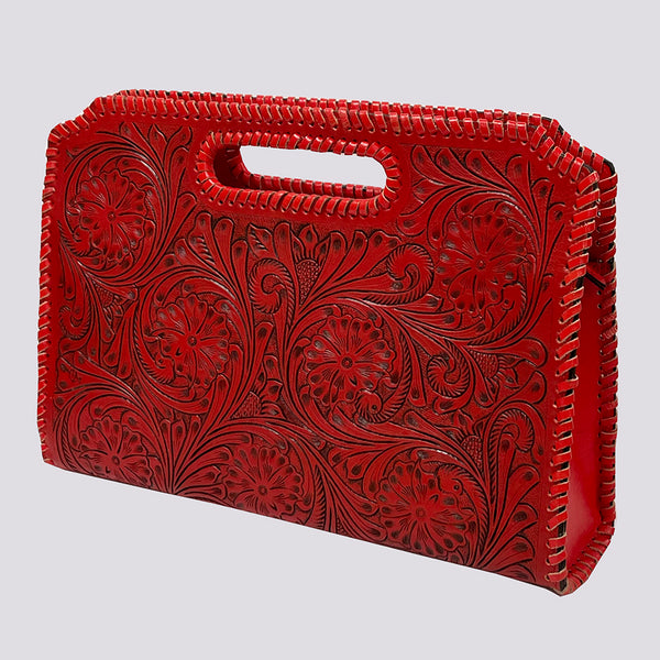 ADBGZ759B Clutch Genuine Western Leather Women Bag
