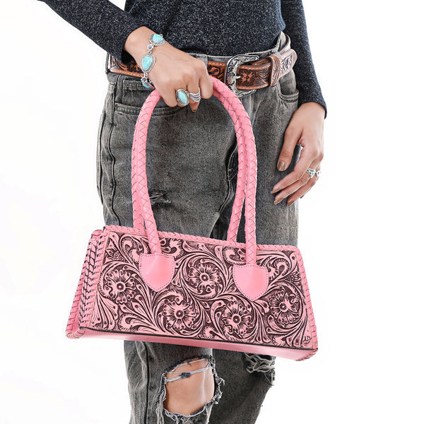 ADBGZ764B Clutch Genuine Western Leather Women Bag
