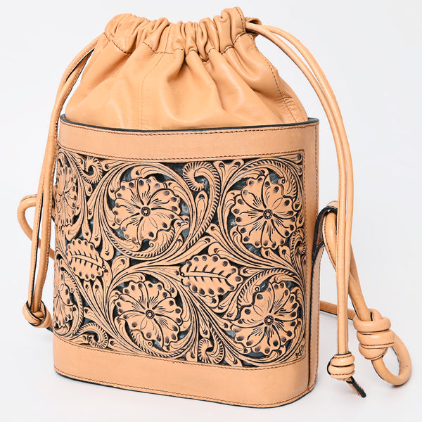 LC-ADBGZ765 Bucket Genuine Western Leather Women Bag