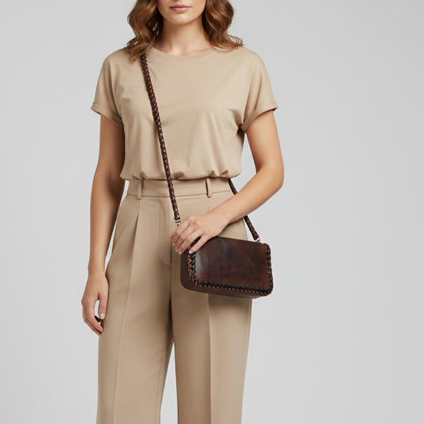 ADBGM320 Organiser Genuine Western Leather Women Bag