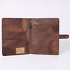 ADBG1040 American Darling Hand-Tooled Floral Genuine Leather Western Portfolio Bag